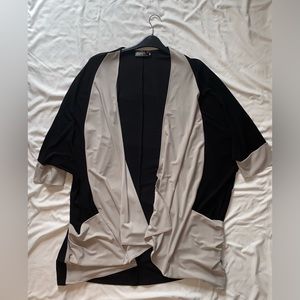 Black & Cream Cardigan